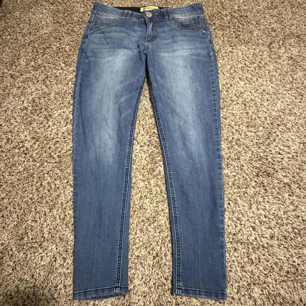 Democracy Ab Solution Skinny Jeans Womens 8 Medium Wash Stretch Denim B1641XXIY